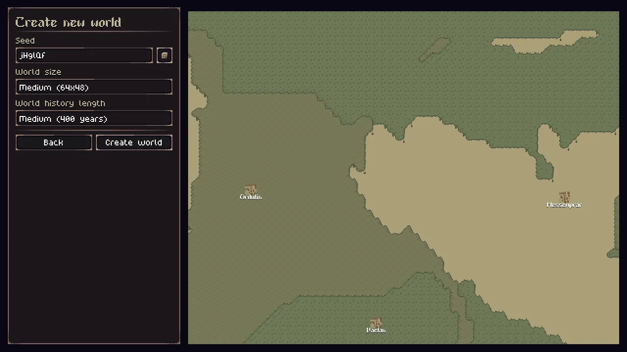 New World Screen
