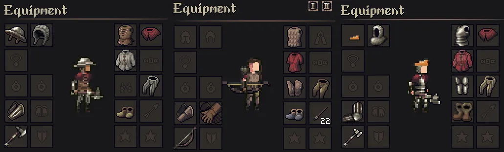 Armor and slots